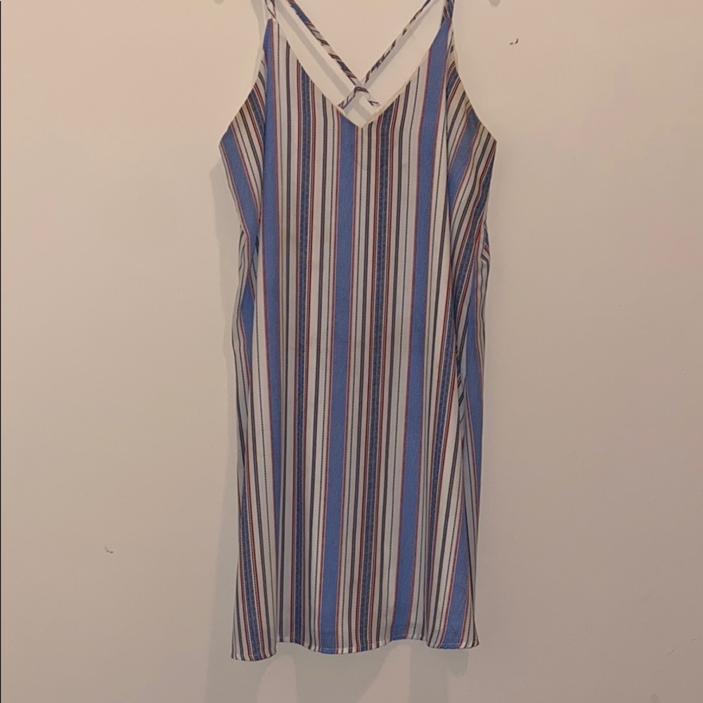 Red white and blue dress
